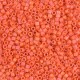 Miyuki delica kralen 10/0 - Matted opaque orange ab DBM-872
